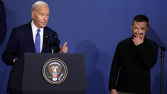 Joe Biden i Volodimir Zelenski