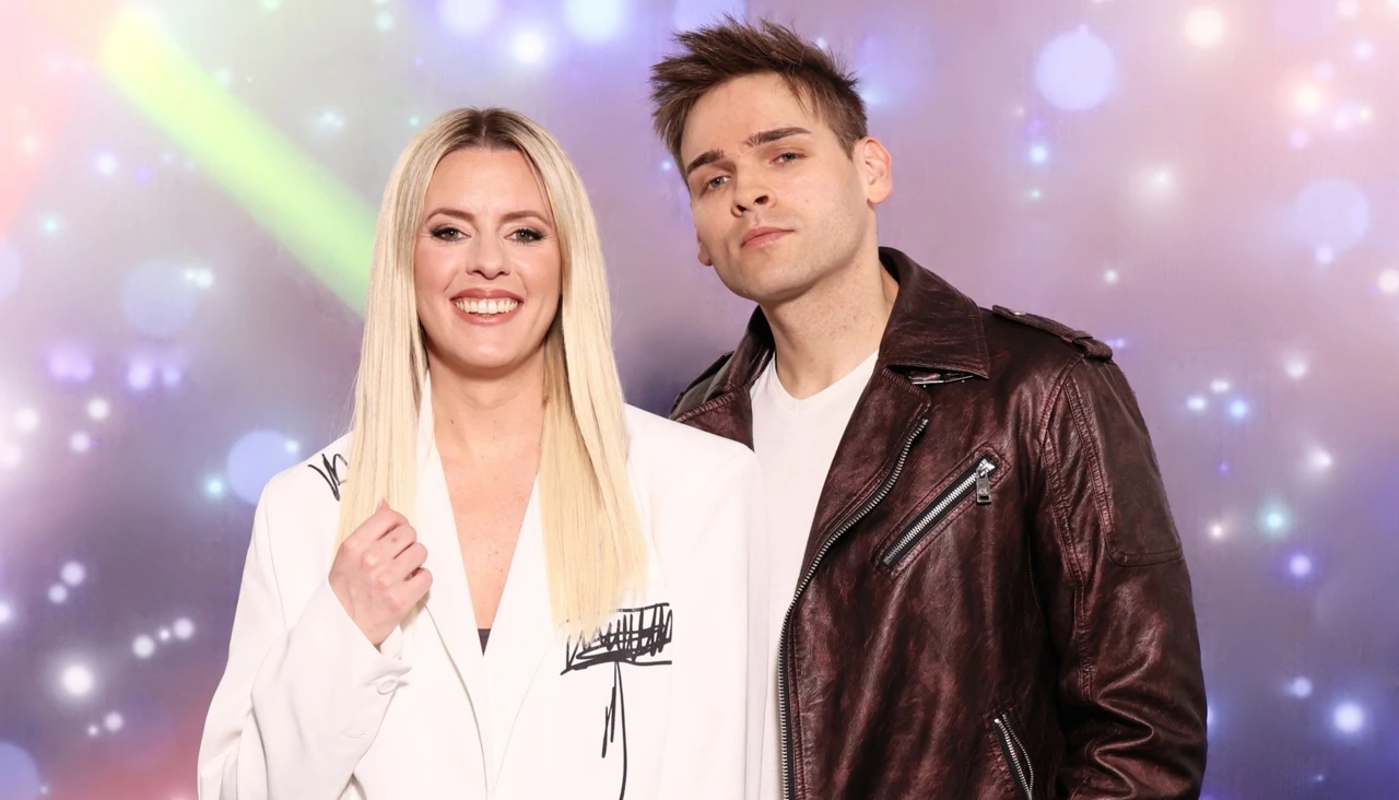 Andrea Andrassy i Ivan Penezić, Foto: Dario Njavro/HRT