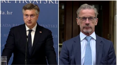 Andrej Plenković i Boris Vujčić