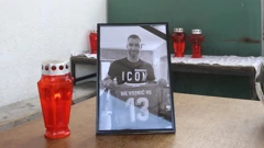 Tuga u NK Vojnić 95 nakon pogibije Nikole Pokrivača 