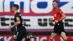 Sudac Zdenko Lovrić na utakmici Hajduk-Gorica