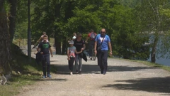 Šetači u Fužinama, Foto: Regionalni dnevnik/IMS/HTV/HRT