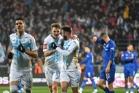 Slavlje igrača Rijeke, Foto: Damir Škomrlj/CROPIX