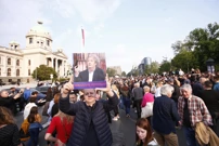 Prosvjed u Beogradu , Foto: Amir Hamzagic/ATAImages /PIXSELL