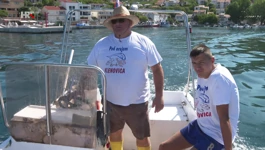 Mladen Komadina s rođakom Paulom Peričićem