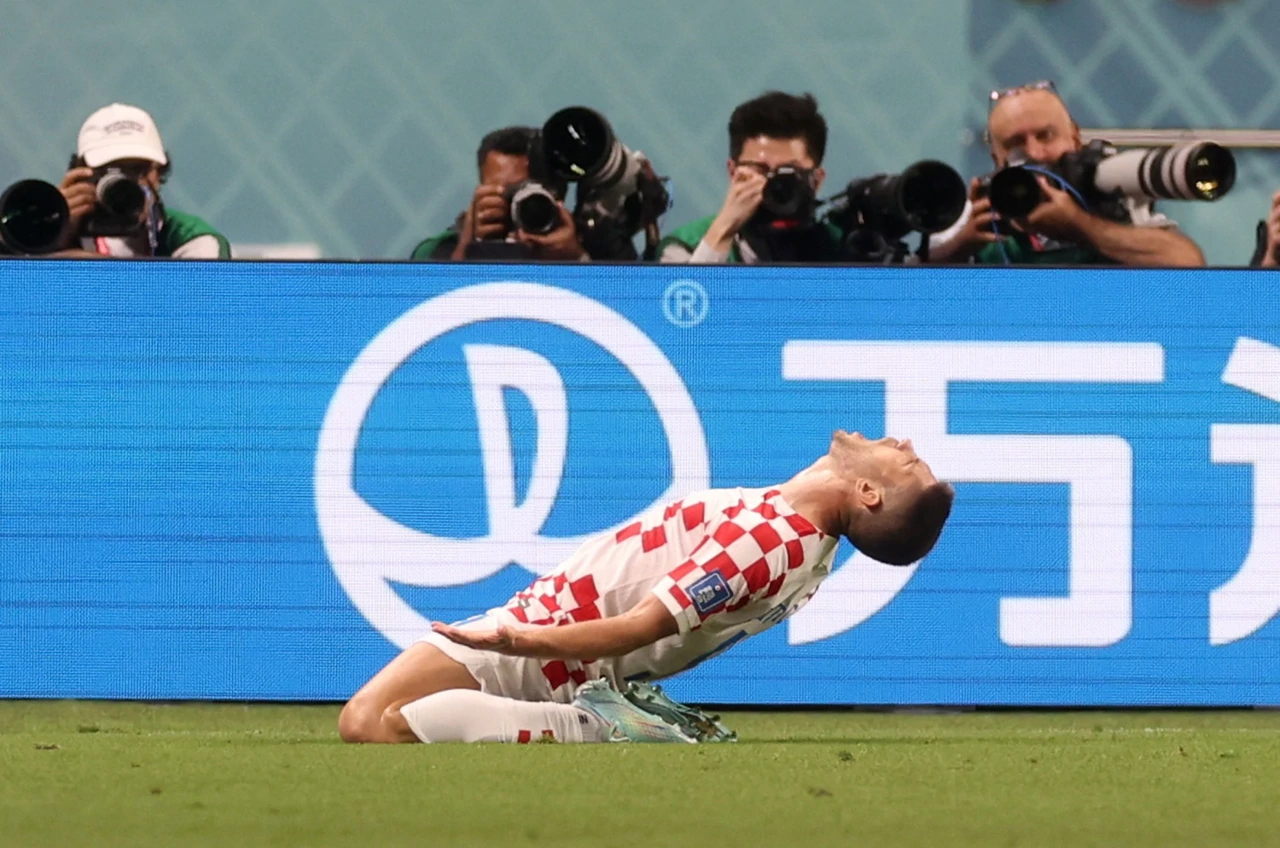 Andrej Kramarić slavi pogodak, Foto: Paul Childs/REUTERS