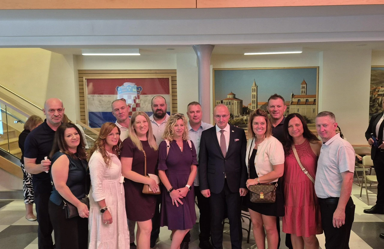 G. Grlić Radman s hrvatskom dijasporom u SAD-u