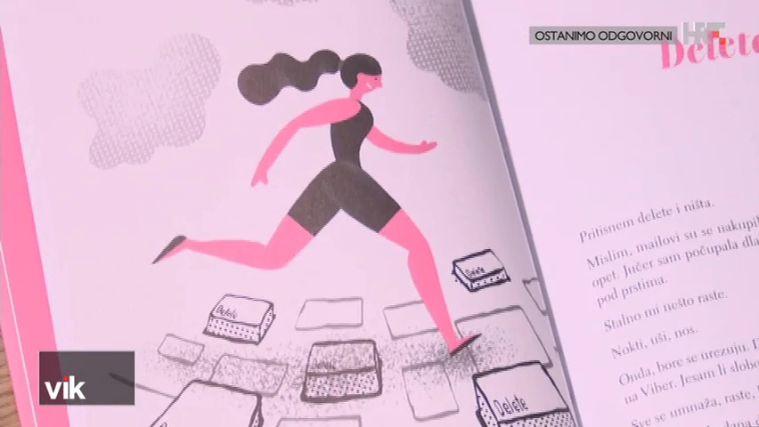 Knjiga Sanje Pilić, Foto: Vijesti iz kulture/HRT