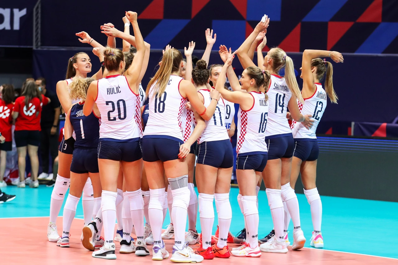 Hrvatska ženska odbojkaška reprezentacija, Foto: Luka Stanzl /PIXSELL