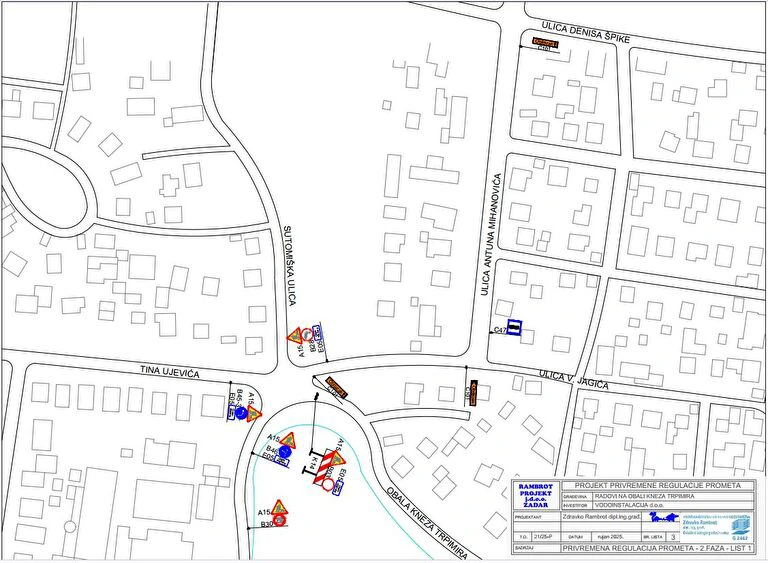 regulacija prometa, Foto: Grad Zadar/hrt