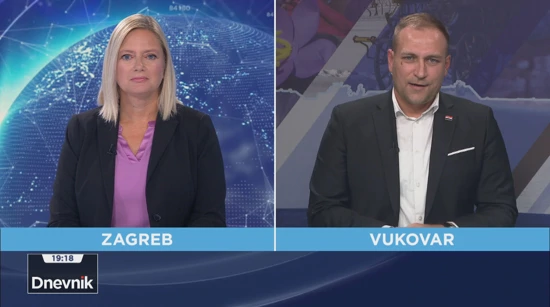 David Vlajčić u Dnevniku HTV-a