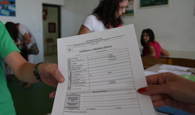 Objavljene ljestvice konačnog poretka za upis u srednju školu