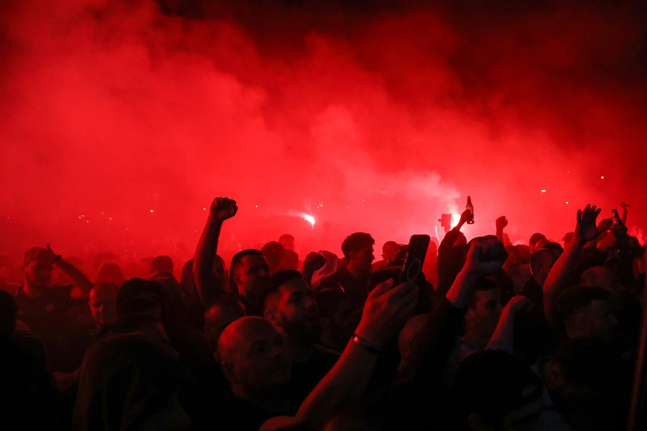 Doček igrača Dinama, Foto: Luka Batelic/PIXSELL