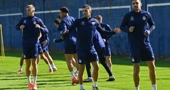 Trening igrača Dinama uoči utakmice s Maccabijem