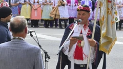 Moravski Hrvati u narodnim nošnjama privukli pozornost na velikoj proslavi u Břeclavu, Foto: Veleposlanstvo Republike Hrvatske u Pragu/Glas Hrvatske 