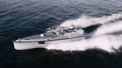 Ukrajinsko besposadno plovilo (USV) Magura V7 (Ilustracija)