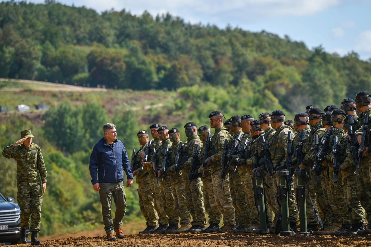 Vojna vježba  "Borbena moć 25"  , Foto: Neva Zganec/Pixsell
