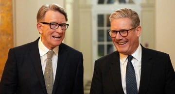 Peter Mandelson i Keir Starmer