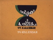 TV kalendar, 1977., Foto: HTV/HRT