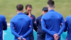 Gareth Southgatei igrači na treningu