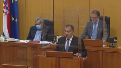 Minstar zdravstva Vili Beroš podnosi izvješće u Saboru