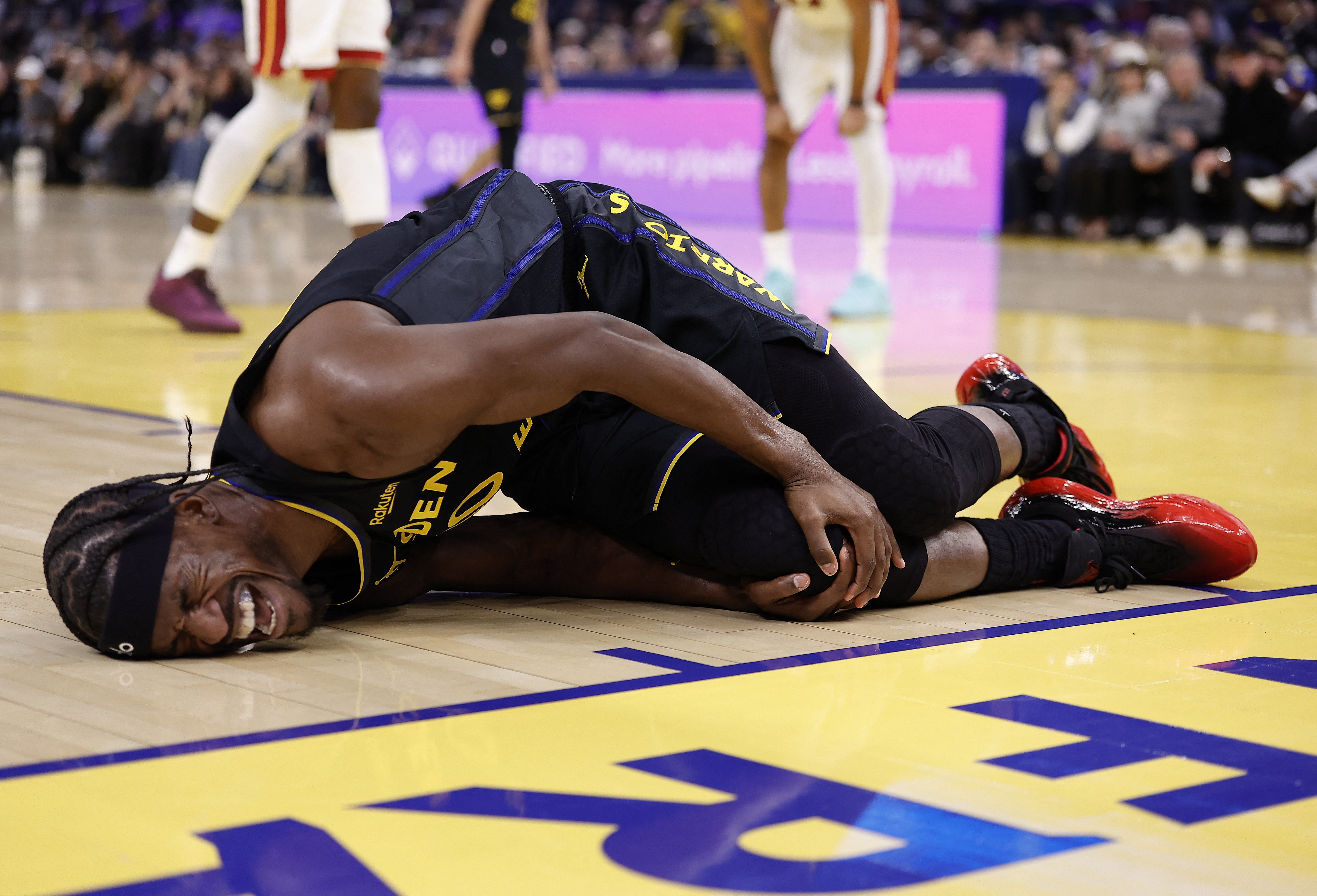 Die Warriors mussten bis zum Ende der Saison auf Jimmy Butler verzichten. 3 2026 01 20t050630z 1995670626 mt1usatoday28043259 rtrmadp 3 nba miami heat at golden state warriors 20260120113140