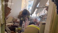 Posljedice ruskog napada na Zaporižju, Foto: DSNS Zaporižja/Reuters