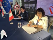 Firma del convenio / Potpisivanje sporazuma, Foto: Asociación Croata Dubrovnik / Hrvatska udruga Dubrovnik//