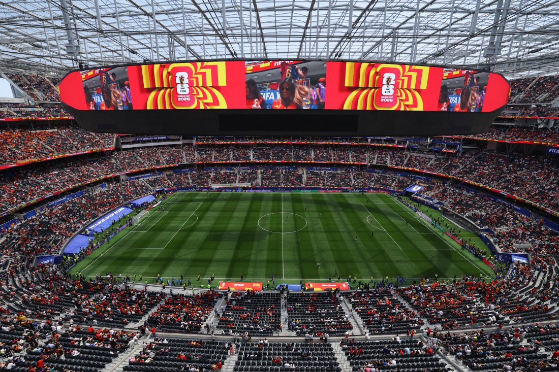 Opći pogled na unutrašnjost stadiona prije utakmice , Foto: Carlos Barria/REUTERS