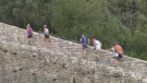 Trčalo se stonskim zidinama