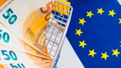 Blagi pad BDP-a u EU-u i eurozoni  