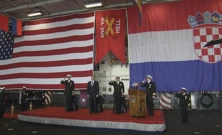 Premijer Plenković na američkom nosaču zrakoplova USS Harry S. Truman , Foto: HRT/HTV