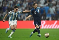 Julian Alvarez i Luka Modrić, Foto: Dylan Martinez/REUTERS