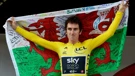 Geraint Thomas nakon trijumfa na Tour de Franceu 2018. 