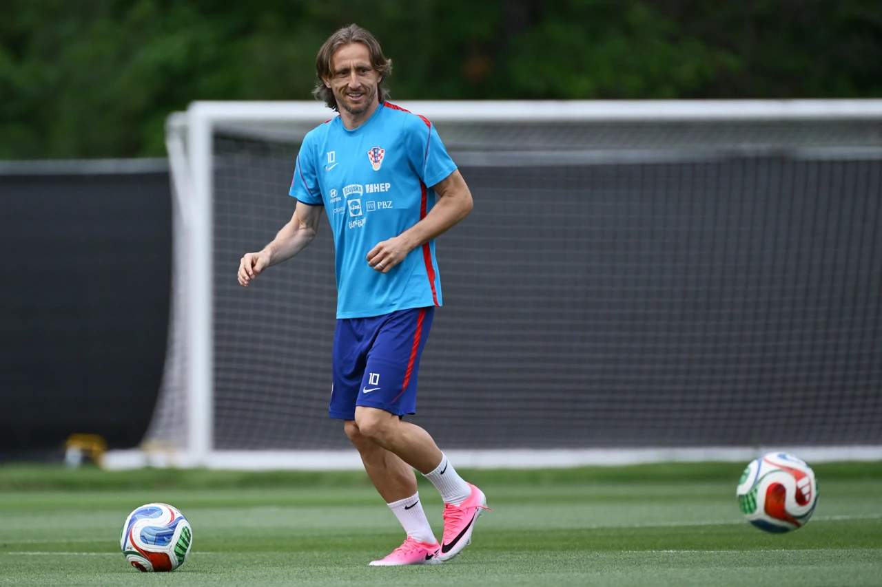 Luka Modrić, Foto: Boris Kovacev/CROPIX