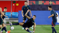 Trening nogometaša Portugala