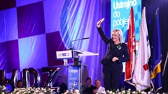 Predizborni skup HDZ-a BiH u Mostaru