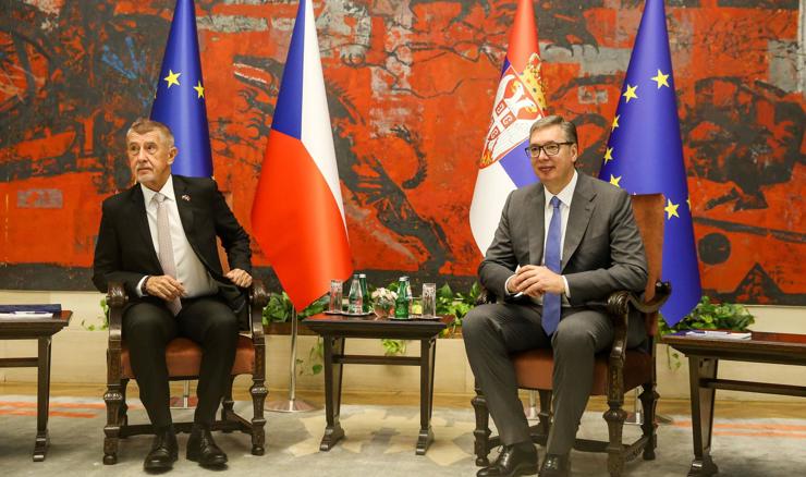 Babiš u Beogradu istaknuo podršku Srbiji za pristupanje Uniji i Schengenu