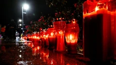 Dan sjećanja na žrtvu Vukovara i Škabrnje u Vukovarskoj ulici u Zagrebu