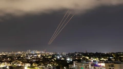 Ashkelon, Izrael: Protuzračni sustav na djelu