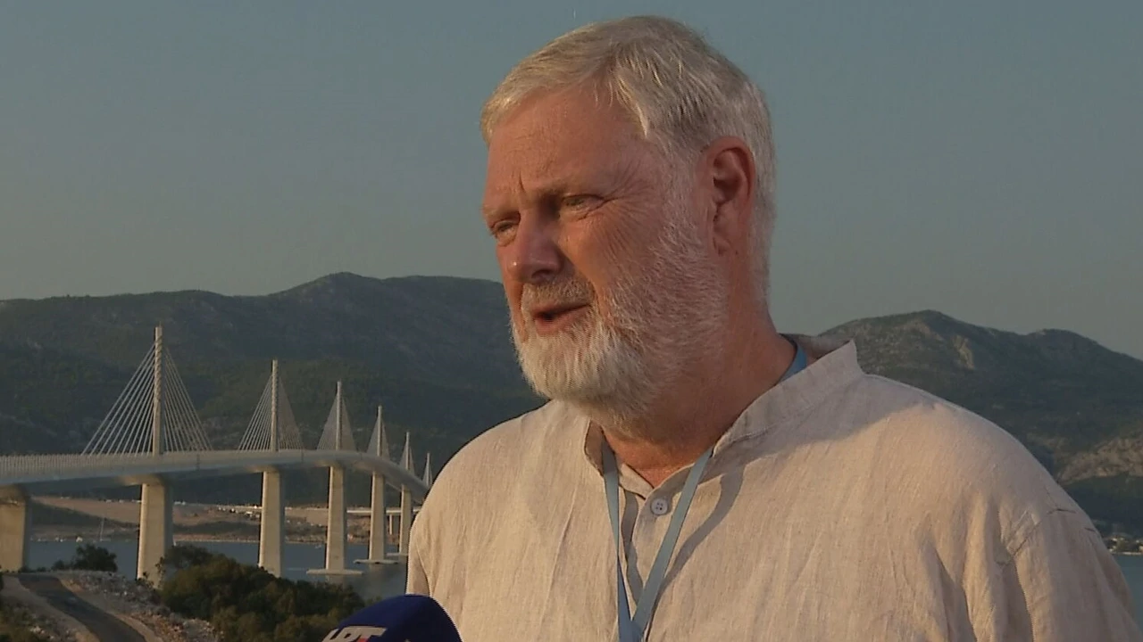 Jeroslav Šegedin, voditelj projekta izgradnje Pelješkog mosta i pristupnih cesta