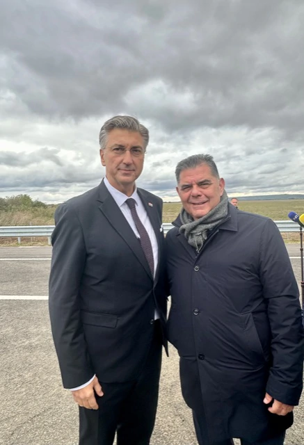 Andrej Plenković i Mladen Andrlić