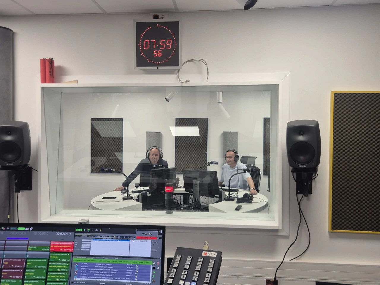 Studio Radio Zadra, Foto: Radio Zadar/HRT