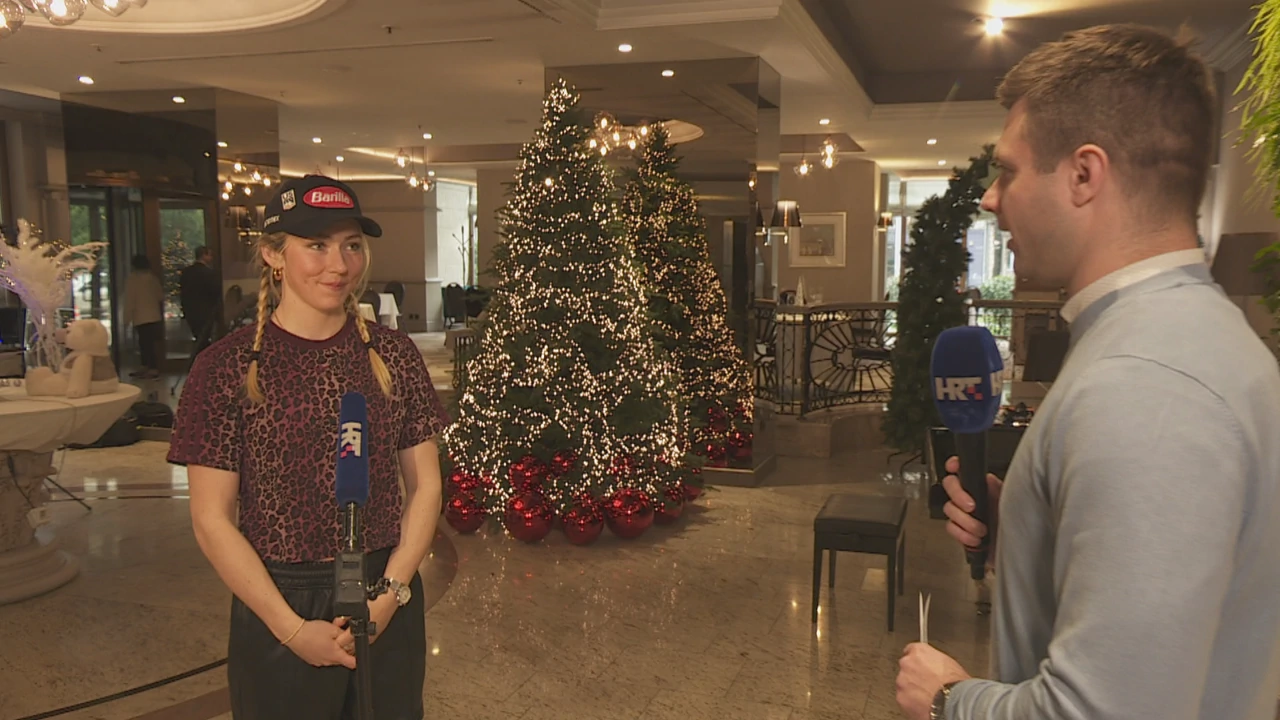 Mikaela Shiffrin u razgovoru za HRT