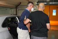 Policija dovodi Šegotu na pretragu njegovog stana u Slovenskoj ulici, Foto: Emica Elvedji/PIXSELL