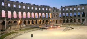 Borbe gladijatora u pulskom Amfiteatru, Foto: Tatjana Kaštelan/HRT