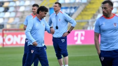 Izbornik Zlatko Dalić na treningu reprezentacije