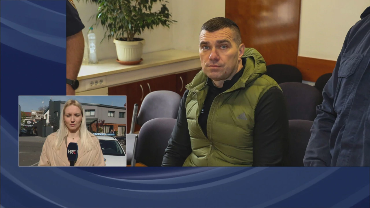 Ubijeni je Uskokov optuženik Tomislav Sabljo, Foto: HTV/HRT
