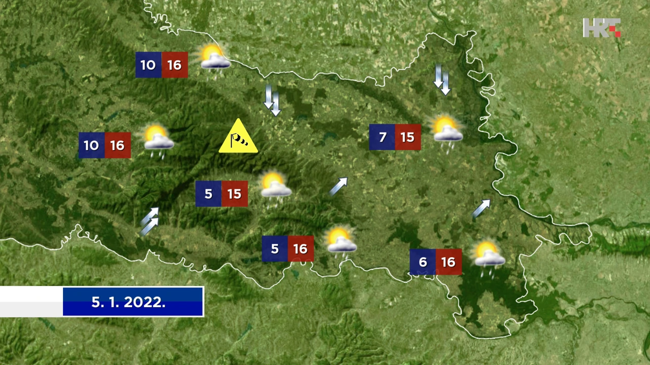 emisija Vrijeme, Foto: HTV/HRT