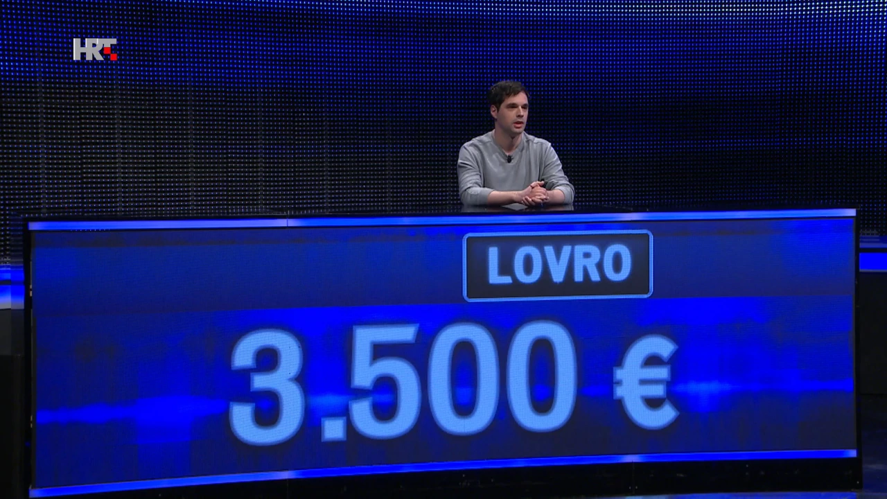 Lovro Ljubičić, Foto: Potjera/HRT